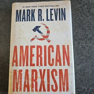 American Marxism by Mark R. Levin - Red and White Hardcover